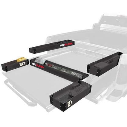 Bedbin Complete 5 Piece Kit Truck Bed Organizer