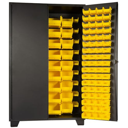 Tool Storage Cabinet with Bin Mounts