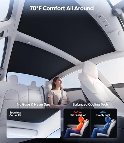for Tesla Model 3 Accessories Sunshade roof