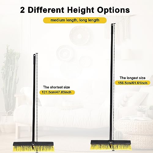 6 Pack 18 Inches Push Broom Outdoor