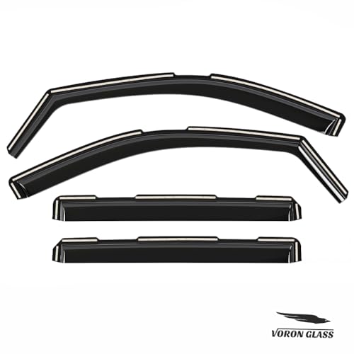 in Channel Extra Durable Rain Guards for GMC Sierra 2500HD