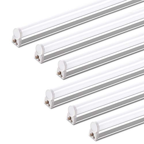 6 Pack LED T5 Integrated Single Fixture (6 Count)