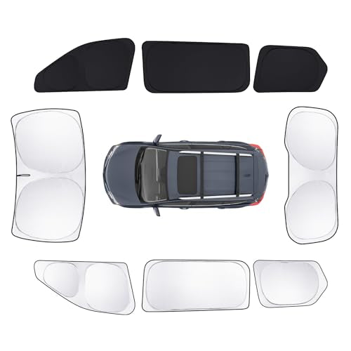 8pcs Car Window Shades for Grand Cherokee 2022 (8 Count)