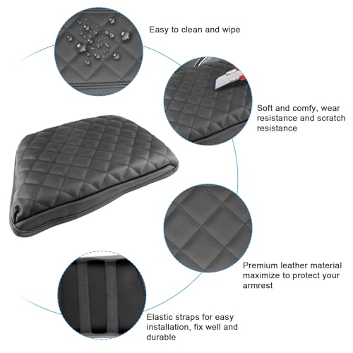 for 2025 Volvo XC60 Armrest Cover [Add Pad] for Volvo XC60 2018
