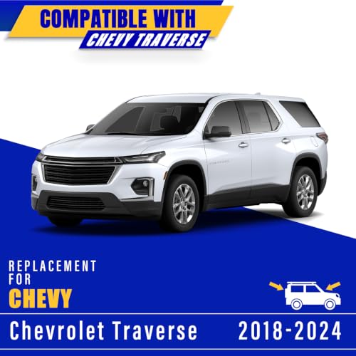 3 Wipers Fits Chevrolet Chevy Traverse 2018