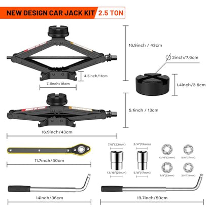 Car Jack Kit 2.5 Ton