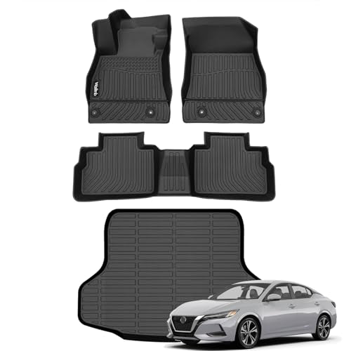 Car Floor Mats & Cargo Trunk Liners Custom Fit Nissan Sentra 2020
