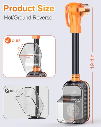 50 Amp RV Surge Protector