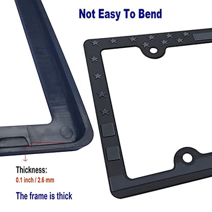 License Plate Frames American Flag