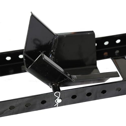 Adjustable Motorcycle Wheel Chock Stand Upright 1800lb Capacity