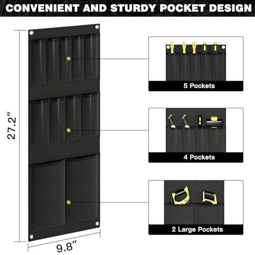 Power Tool Organizer Cart with Charging Station