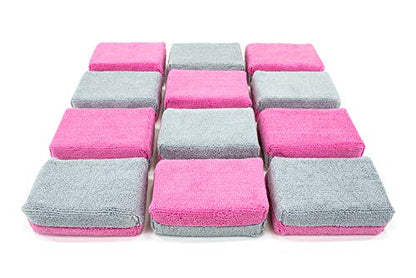 Thick [Saver Applicator Terry] Ceramic Coating Applicator Sponge (12 Count)