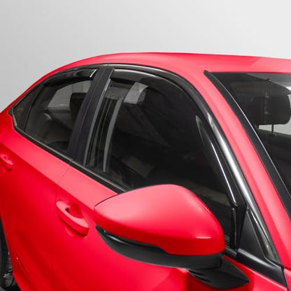 in Channel Extra Durable Rain Guards for Honda Civic 2022 (4 Count)
