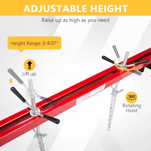Engine Support Bar 1100 Lbs Capacity Engine Transverse Bar Engine Hoist