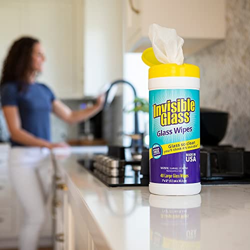 90160 Glass Cleaning Wipes (40 Count)