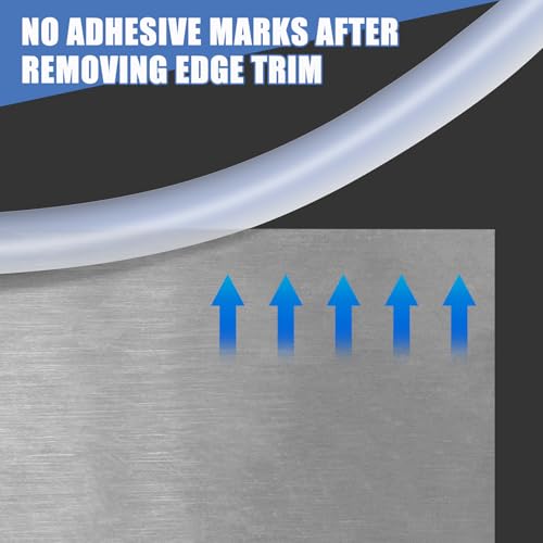 Clear Rubber Edge Trim (10 Foot)