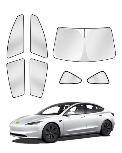 Sunshades for Tesla Model 3 2016 (7 Count)