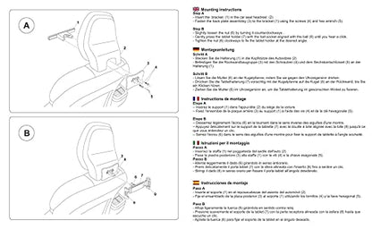 Car Tablet Holder Compatible for Volvo XC90 XC60 V90 V60 S90 S60