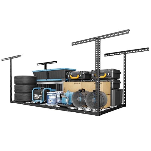 3x6 Overhead Garage Ceiling Storage Rack Adjustable