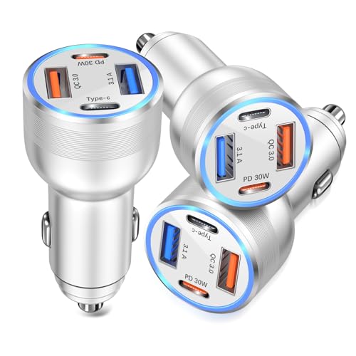 USB C Car Charger (3 Count)