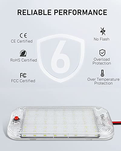 Dome Light for RV Interior (4 Count)