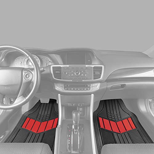 Rubber Car Floor Mats All Weather Waterproof 4
