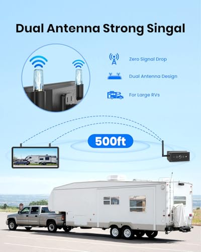 7.2 Inch Magnetic Wireless Backup Camera
