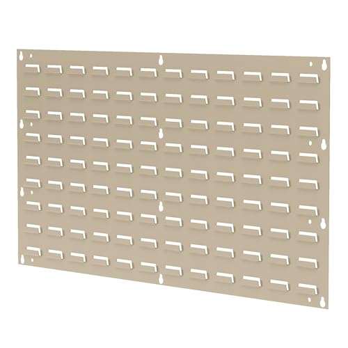30636 Louvered Steel Wall Mount Panel Garage Organizer for Hanging AkroBin Storage Bins