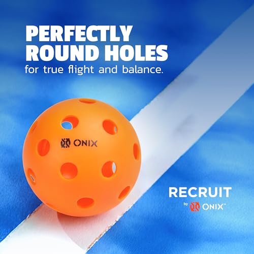 Recruit Ready‑to‑Play Indoor Pickleball Balls (3 Count)