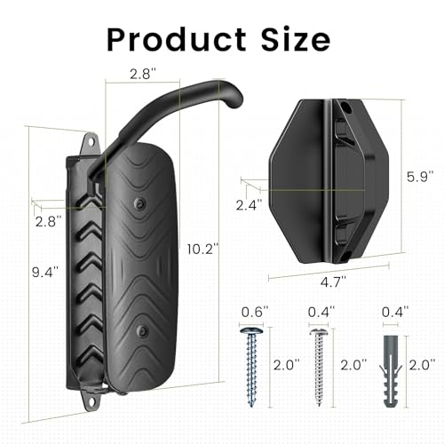 Swivel Bike Wall Mount [2 Pack] (2 Count)