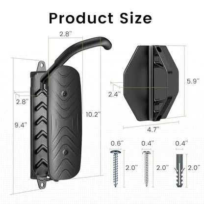 Swivel Bike Wall Mount [2 Pack] (2 Count)