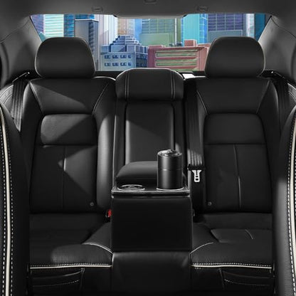 Universal Truck Seat Organizer with Armrest & Padded Lid