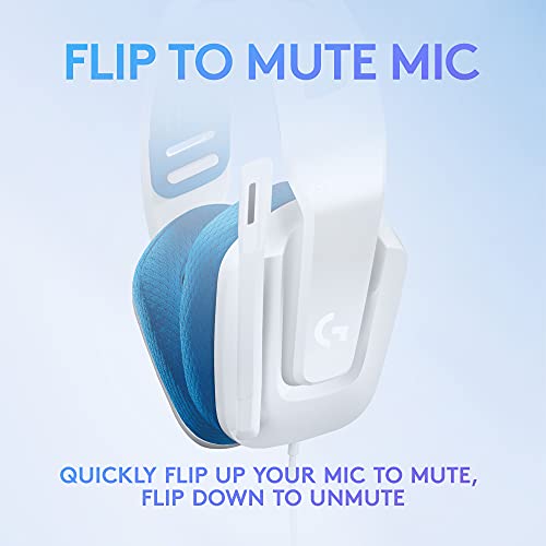 335 Wired Gaming Headset with Flip to Mute Microphone