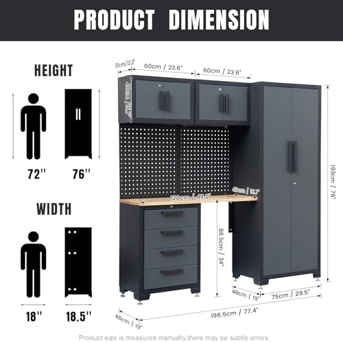 Garage Storage Cabinet System 7 (7 Count)