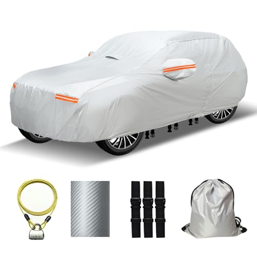 30 Layers SUV Car Cover for Automobiles All Weather Waterproof