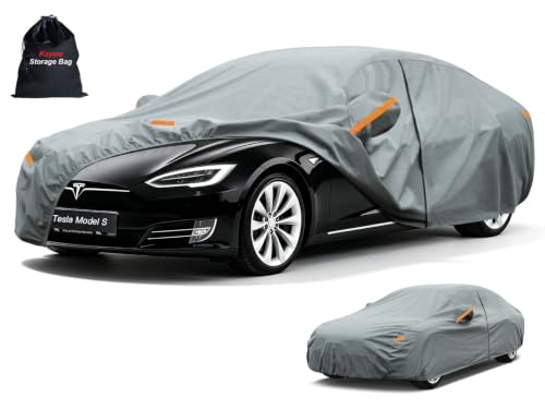 Waterproof Heavy Duty Car Cover Custom Fit Tesla Model S