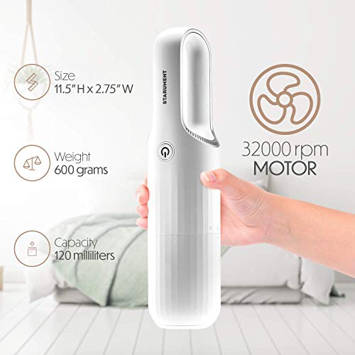 Portable Hand Vacuum Cleaner Handheld Cordless Cleaner for Dust Pet Hair Dirt