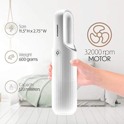 Portable Hand Vacuum Cleaner Handheld Cordless Cleaner for Dust Pet Hair Dirt