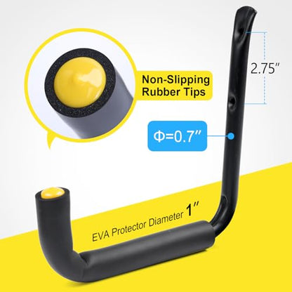 Heavy Duty Garage Storage Hooks (4 Count)