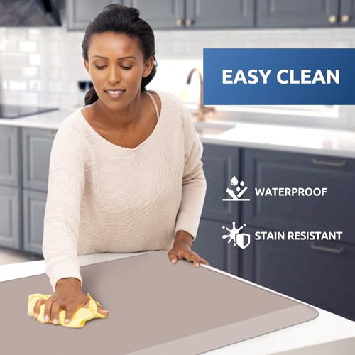 0.8" Thick Kitchen Floor Mat Cushioned Anti Fatigue