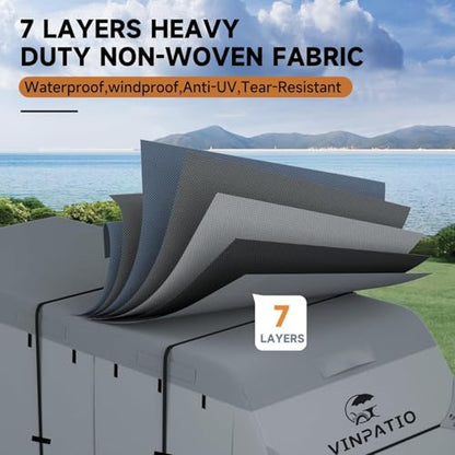 RV Cover 7 Layers Heavy Duty RV & Trailer Cover