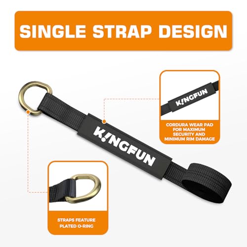 Car Tie Down Straps for Trailers (4 Count)