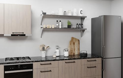 48" Long X 12" Deep Stainless Steel Wall Shelf