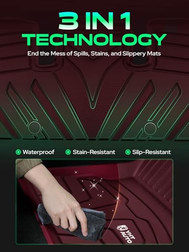 Automotive Floor Mats for Tesla Model Y 2020 (6 Count)