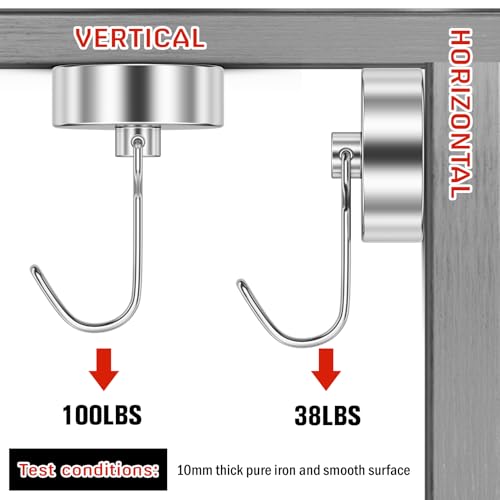 Magnetic Hooks Heavy Duty (10 Count)