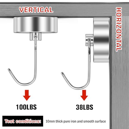 Magnetic Hooks Heavy Duty (10 Count)