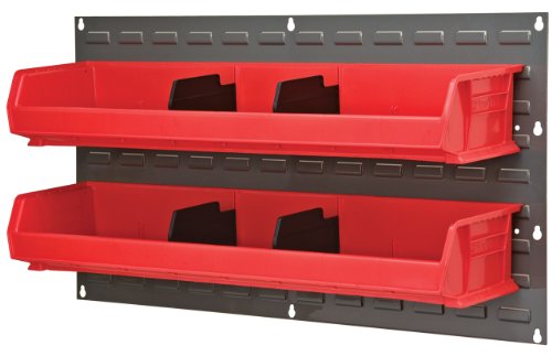 30136 Heavy Duty Wall Mount Garage Storage Steel Louvered Panel