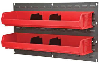 30136 Heavy Duty Wall Mount Garage Storage Steel Louvered Panel