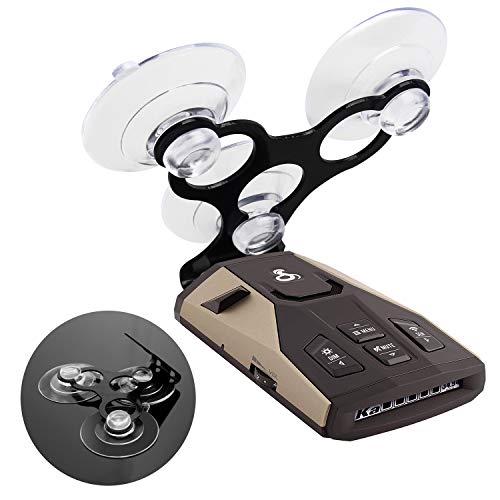 Windshield Suction Cup Mount Holder Compatible with Cobra Radar