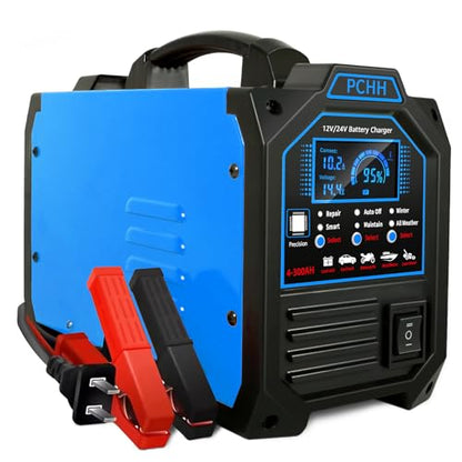 12V 24V Car Battery Charger Heavy Duty